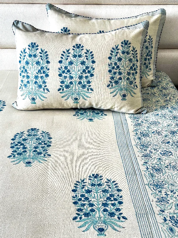 Blue Iris Bedcover