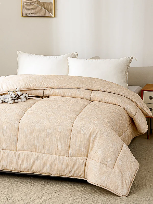 Mu-Nature Apricot Cotton All Season Comforter