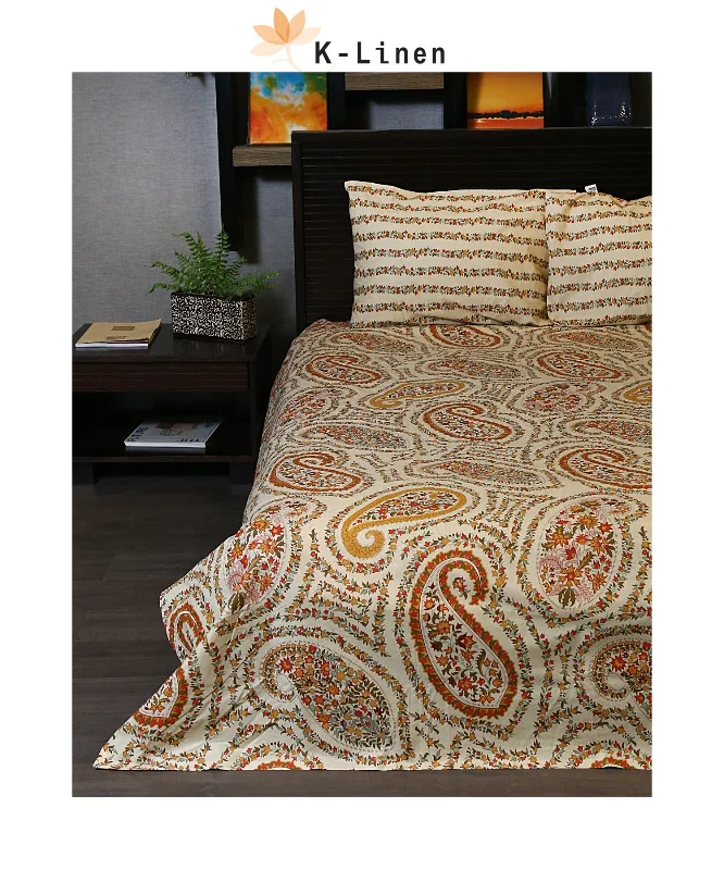 Entwine Cotton Bed Sheet