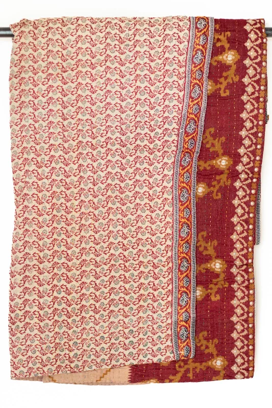 Wild No. 1 Kantha Large Throw