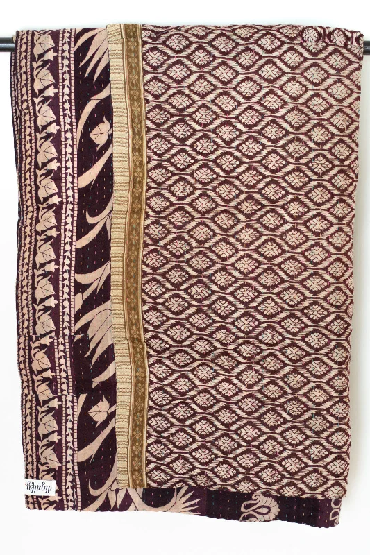 Story No. 5 Kantha Large Throw