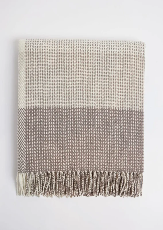 Foxford Cashmere Lambswool Throw | Dún Briste