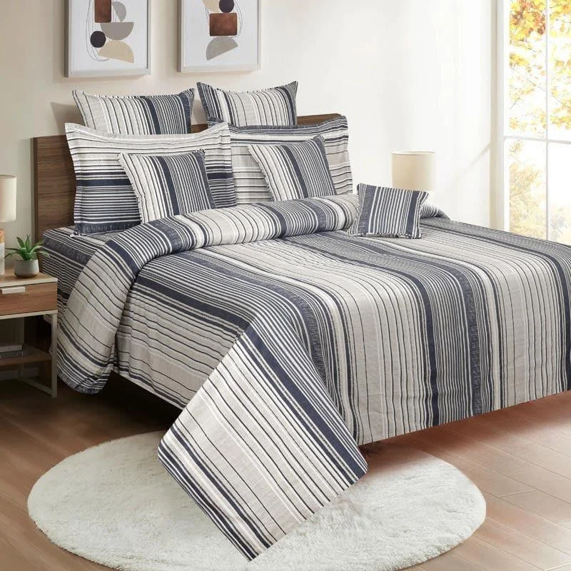 Virika Striped Bedsheet