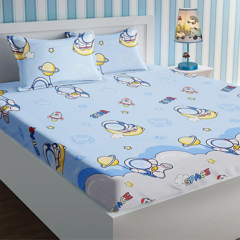 Space Astronuts Kids Bedsheet