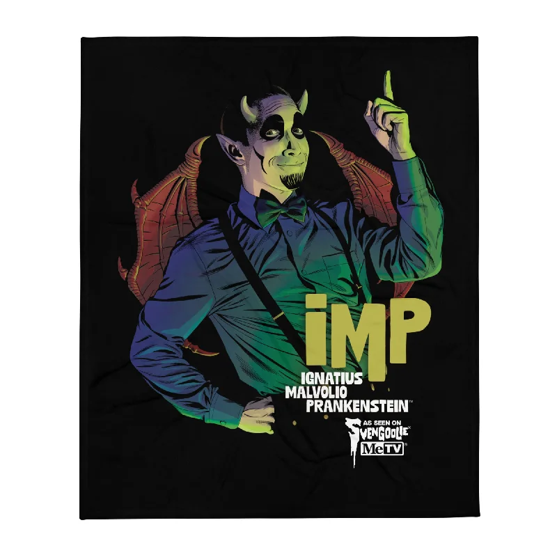 IMP (Ignatius Malvolio Prankenstein™) Sven Squad™ Throw Blanket