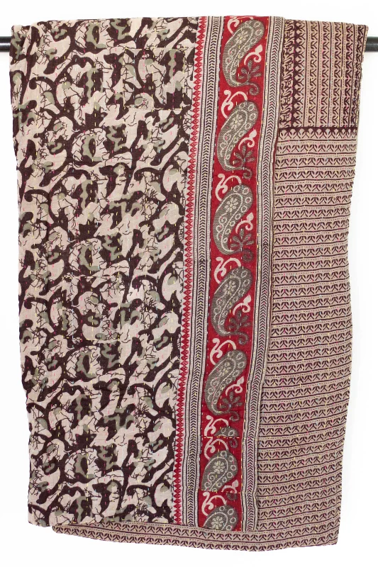 Majesty No. 3 Large Kantha Throw