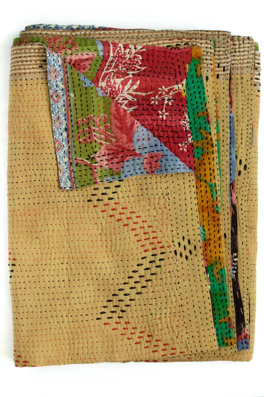 Masterpiece No. 104 Kantha Quilt