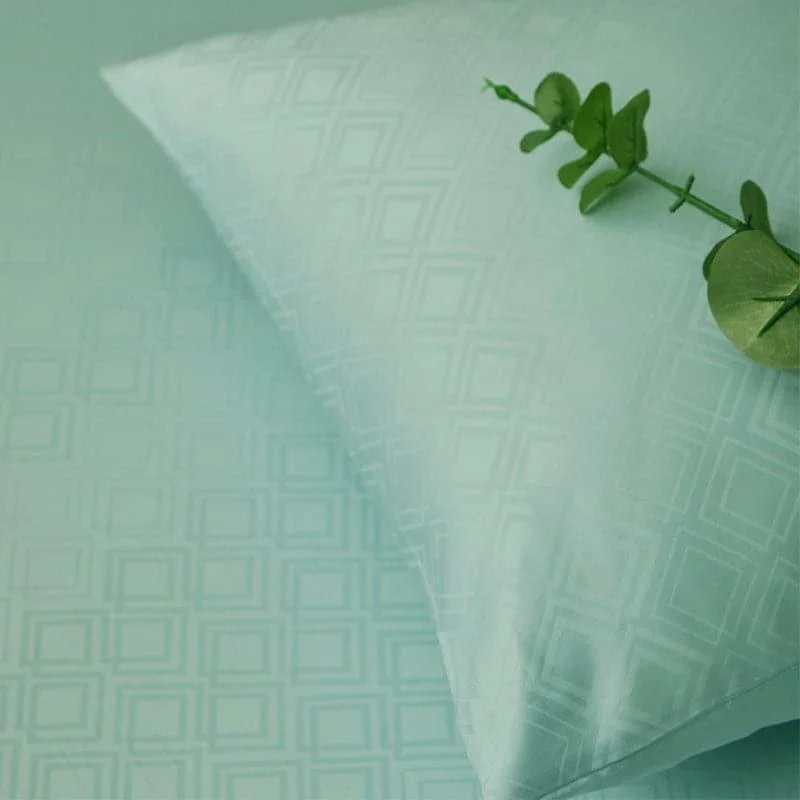 Fruva Floral Bedsheet - Mint