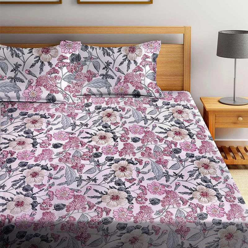 Merlin Floral Bedsheet