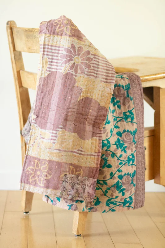 Beloved No. 5 Kantha Mini Blanket