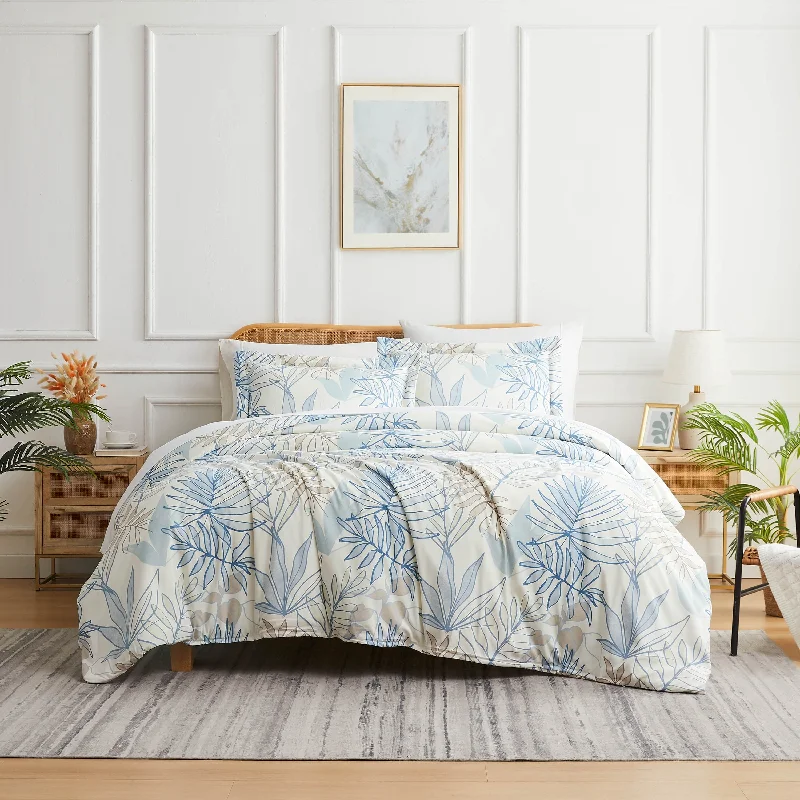 Tropic Leaf Comforter Set