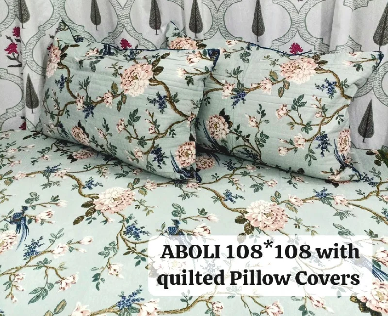 ABOLI FLORAL BEDSHEET