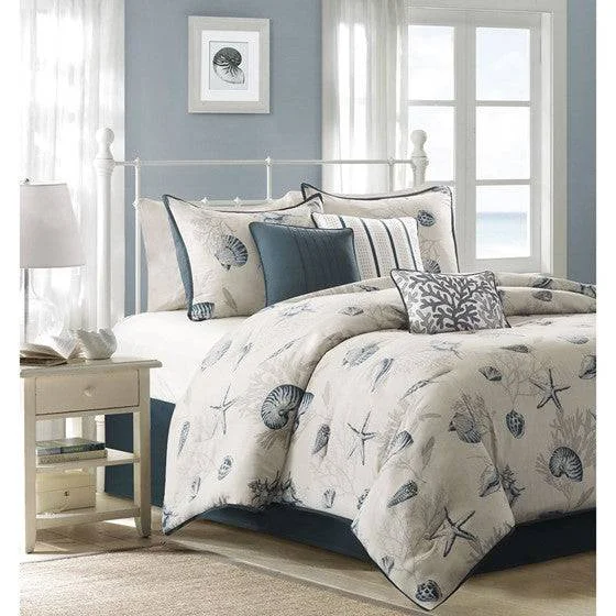 Bayside Coastal Cotton 7PC Comforter Set