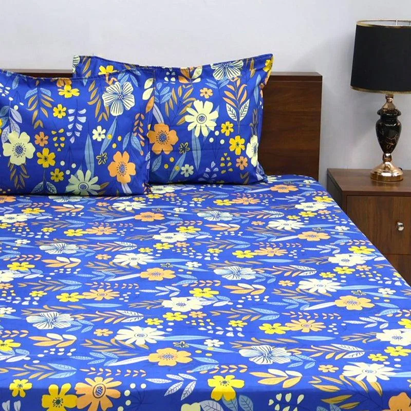 Hiral Floral Bedsheet