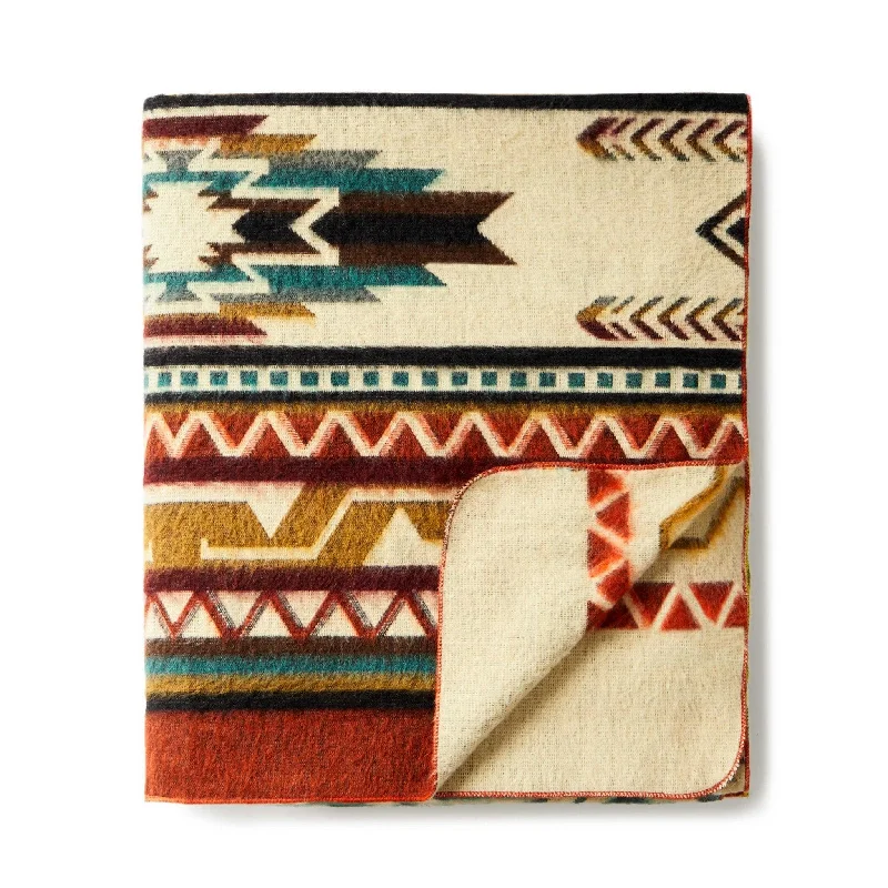 Eco Southwest Arrow Woven Queen Blanket